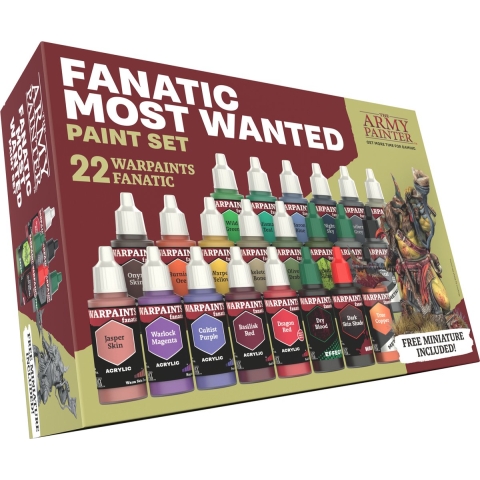 Warpaints Fanatic: Most Wanted Paint Set (The Army Painter)