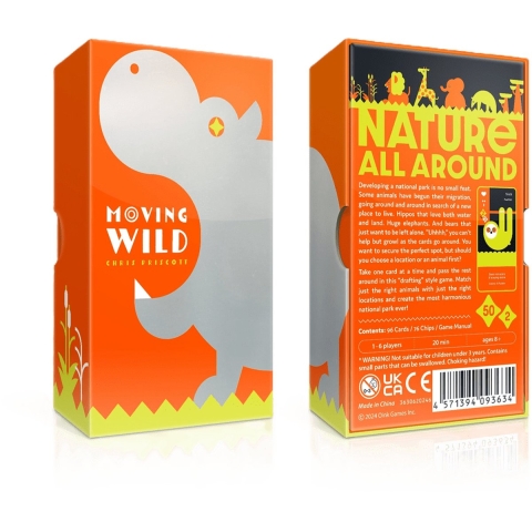 Moving Wild - Animal Drafting Card Game - Oink Games