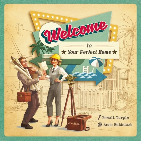 Welcome To... (FRANSE VERSIE)– flip-and-write spel – Blue Cocker