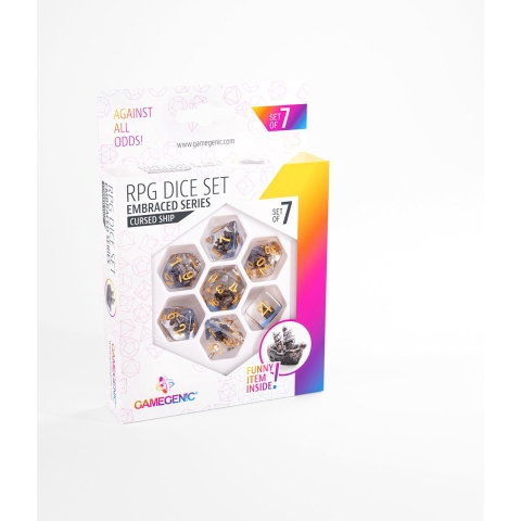 RPG Dice Set: Cursed Ship (Embraced Series)