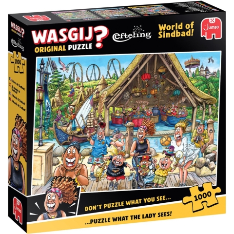 Wasgij– Original – Wereld van Sindbad! (1000) – Legpuzzel – Jumbo