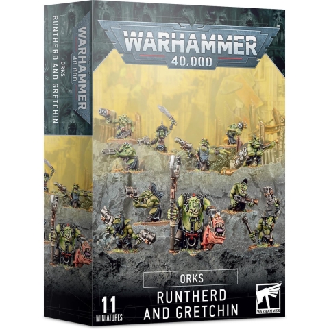 Warhammer 40,000 - Orks: Runtherd and Gretchin