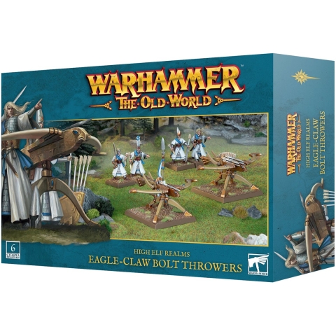 Warhammer: The Old World– High Elf Realms Eagle-claw Bolt Throwers | Games Workshop​