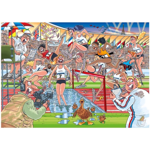 Wasgij– Original 44 – Wasgij Zomerspelen! (1000) – Legpuzzel – Jumbo