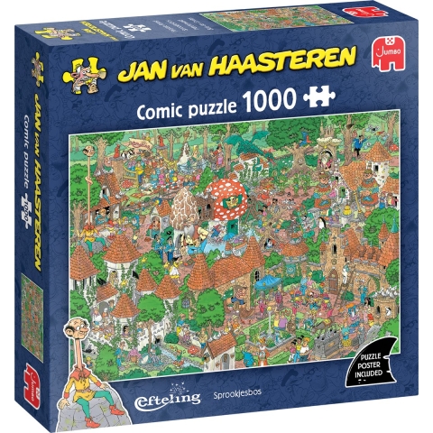 Jan van Haasteren Sprookjesbos Efteling– 1000 stukjes puzzel (Jumbo)
