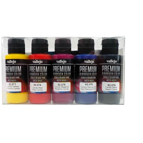 Premium Airbrush Color: Candy Colors (Vallejo)