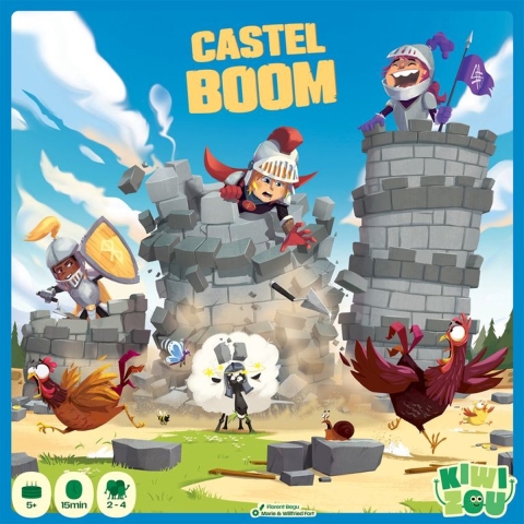 Castel Boom– Kiwizou Kinderspel (5+)| Bouw het kasteel en verzamel goud