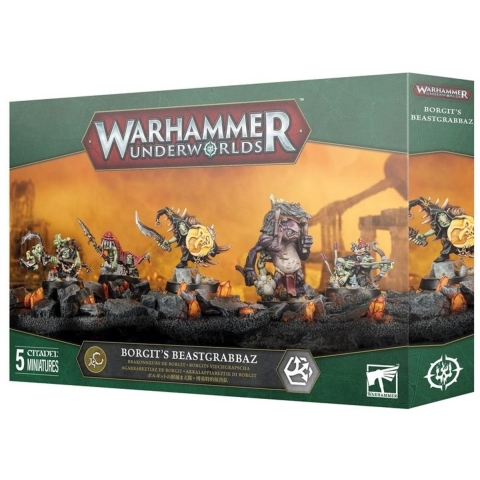 Warhammer Underworlds: Borgit's Beastgrabbaz– Gloomspite Gitz Warband Expansion