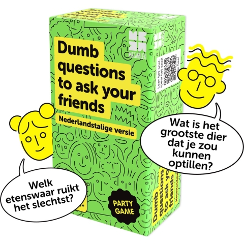 Dumb Questions to Ask Your Friends– Hilarisch Partyspel van Megableu