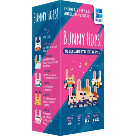 Bunny Hops– Hilarisch Partyspel van Megableu