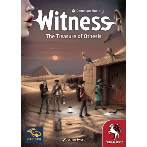 Witness: The Treasure of Othesis - Cooperative Deduction Game | Pegasus Spiele