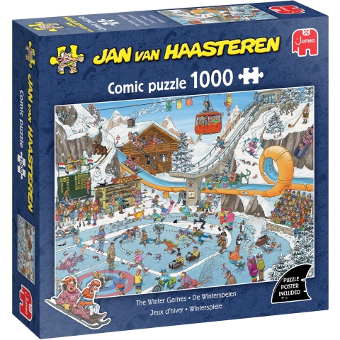 Jan van Haasteren De Winterspelen– 1000 stukjes puzzel (Jumbo)