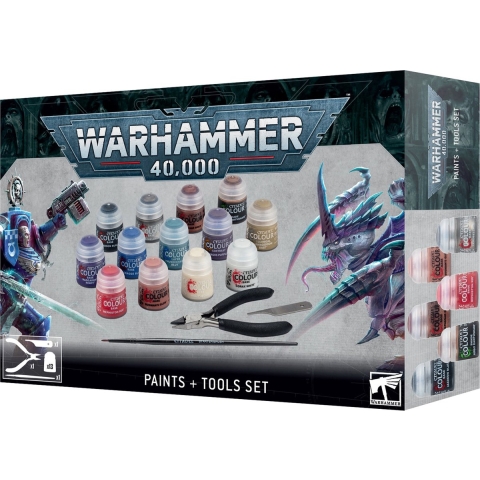 Warhammer 40,000 - Paints&Tools Set