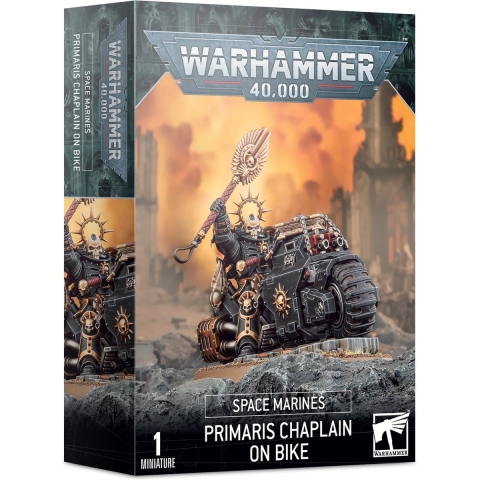 Warhammer 40,000 - Space Marines: Primaris Chaplain on Bike
