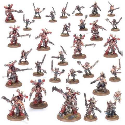 Warhammer 40,000– World Eaters Battleforce: Gorestorm Slaughterpack | Games Workshop