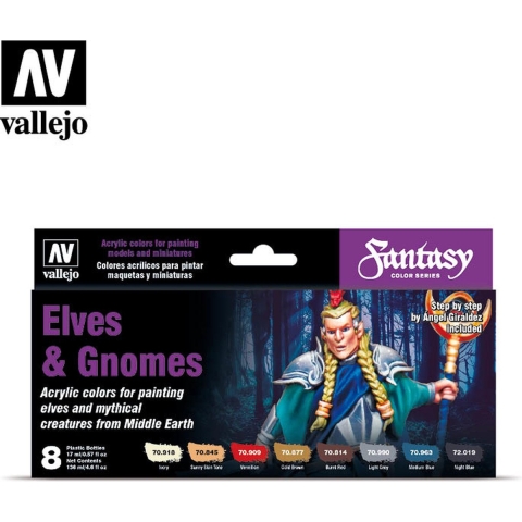 Fantasy Color Series: Elves&Gnomes (Vallejo)