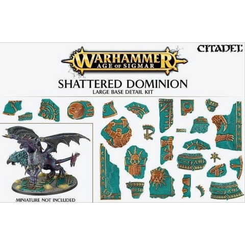 Warhammer: Age of Sigmar - Shattered Dominion (Large Base Detail Kit)