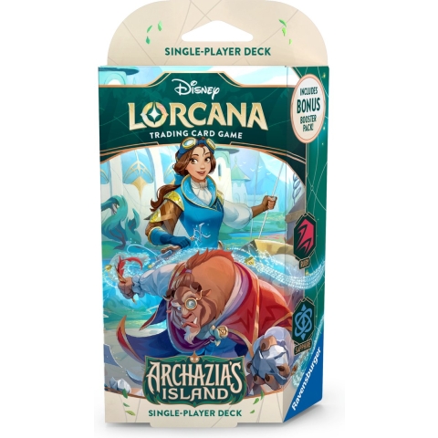 Disney Lorcana TCG– Archazia's Island Starter Deck Belle&The Beast | Ravensburger (Engelse versie)