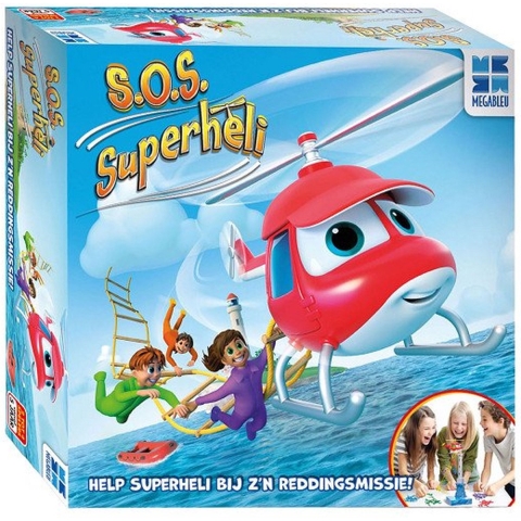 S.O.S. Super Heli– Spannend Actiespel van Megableu