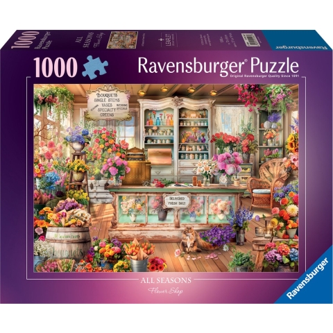 All Seasons Flower Shop - 1000 Stukjes Legpuzzel | Ravensburger