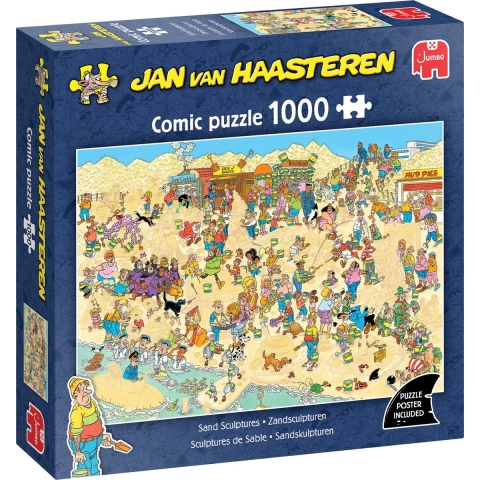 Jan van Haasteren Zandsculpturen– 1000 stukjes puzzel (Jumbo)