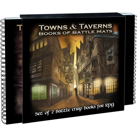 Towns&Taverns Books of Battle Mats