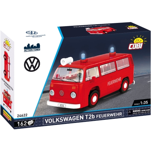 COBI Volkswagen T2b Brandweerwagen Constructiespeelgoed