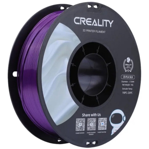 Creality CR-Silk PLA filament lila 3d-filament