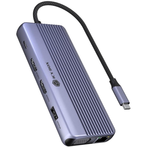 ICY BOX IB-DK4062-CPD 12-in-1 dockingstation