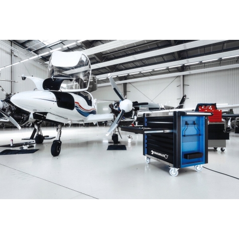 Stahlwille 40171212 17F 12 FLACH Steek-ringratelsleutel Sleutelbreedte (metrisch) 8 - 19 mm