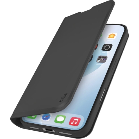 sbs mobile Wallet Smooth Flip cover Apple iPhone Air Zwart