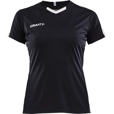 Craft 1905567 Progress Contrast Jersey W - Black/White - XL