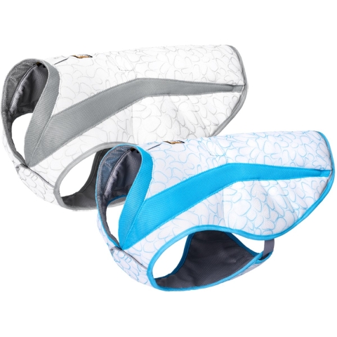 Ruffwear Honden-verkoelingsvest Swamp Cooler™, biolumin blue, Maat: S