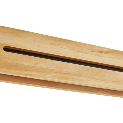 Lucande - Darnor LED hanglamp, hout, CCT, lengte 100 cm