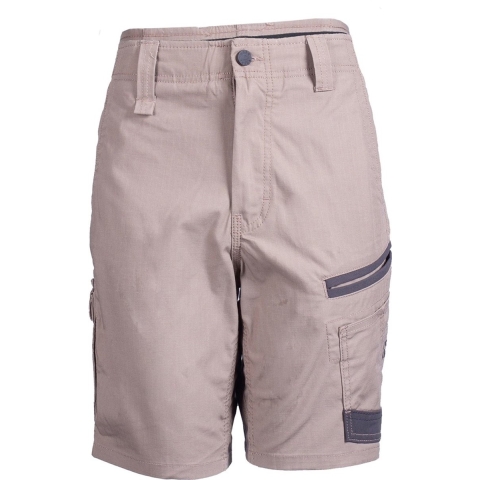 Hard Yakka Raptor Actieve Katoenen Dames Tan Knie-Lange Shorts