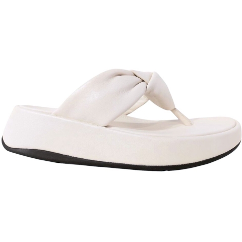 Fitflop F-knot Zachte Leren Teenpost Sandalen