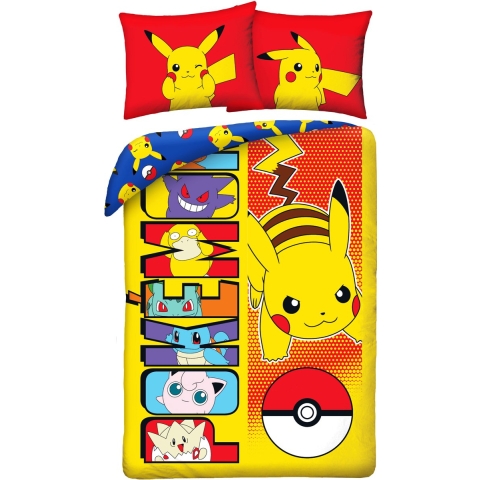 Pokémon Duvet Set - Ver. 15 (140x200cm)