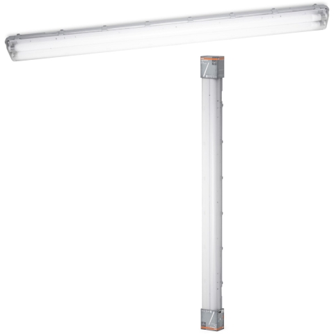 OSRAM HOMELIGHTING Submarine 2 x 19W 4000K LED-lamp voor vochtige ruimte G13 38.00 W Koudwit Grijs