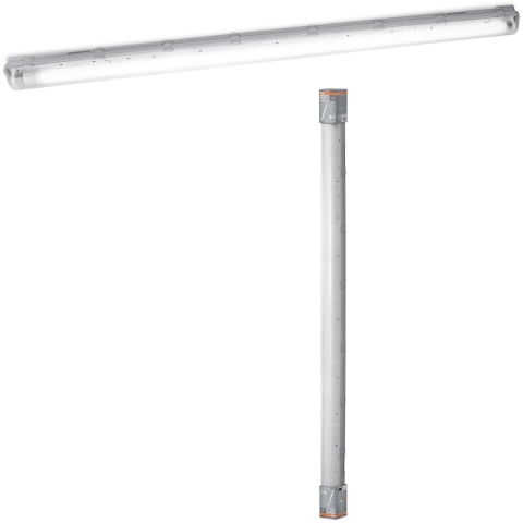 OSRAM HOMELIGHTING Submarine 1 x 19W 4000K LED-lamp voor vochtige ruimte G13 19.00 W Koudwit Grijs