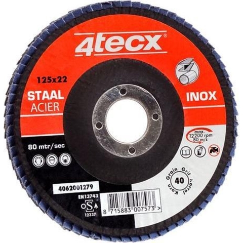 4tecx Lamellenschijf 115mm K60 - 4062001243