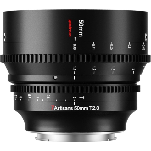 7Artisans 50mm T2.0 Sony (E-Mount) | Alle objectieven lenzen | 6971835483761