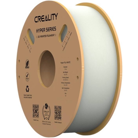 Creality Hyper 1.75mm PLA 3D Printing Filament Wit, 1kg 3d-filament