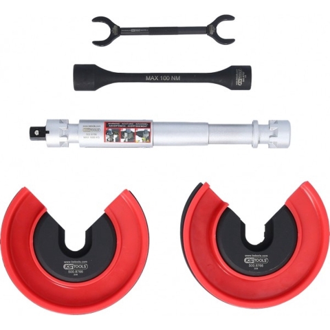 KSTOOLS® 5008765 Audi en Seat telescoop centerspanset voor inwendige veren, 11-delig