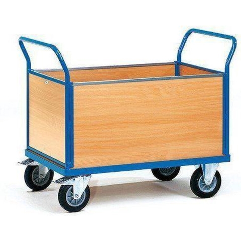 Fetra Hauptartikel 2550 Plateauwagen Staal Poedercoating Laadvermogen (max.): 400 kg