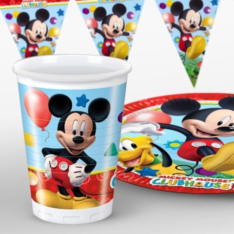 Disney Mickey Mouse feestpakket, 54-delig
