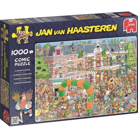 Jan van Haasteren: Nijmeegse vierdaagse puzzel, 1000 stukjes