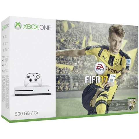 Xbox One S, Console 500GB + FIFA 17 Game (Digitale Download)