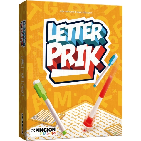 Letterprik Bordspel 22,5x17x5cm