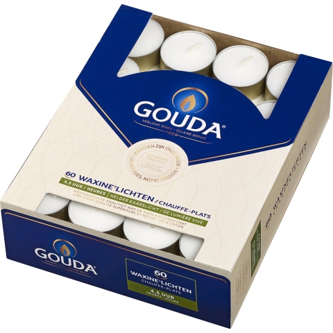 Gouda waxinelicht 4,5 uur box a 60 stuks
