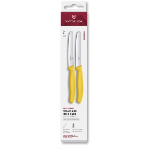 Victorinox Tomatenmes 2st geel kartel